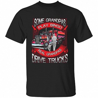 grandpas shirt, Black, Unisex T-Shirt