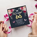 45 HG uu tien. Straight Your Crown Necklace () Infinity Heart Necklace (Gold) 5