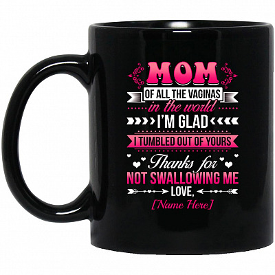 11 oz. Black Mug
