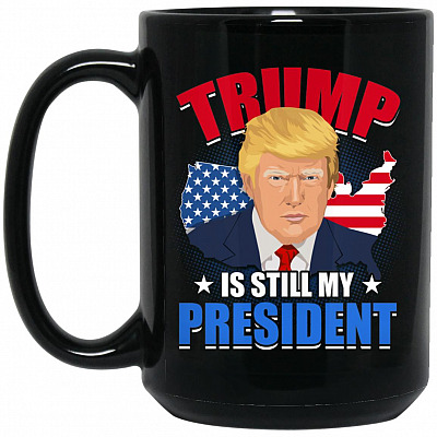 15 oz. Black Mug