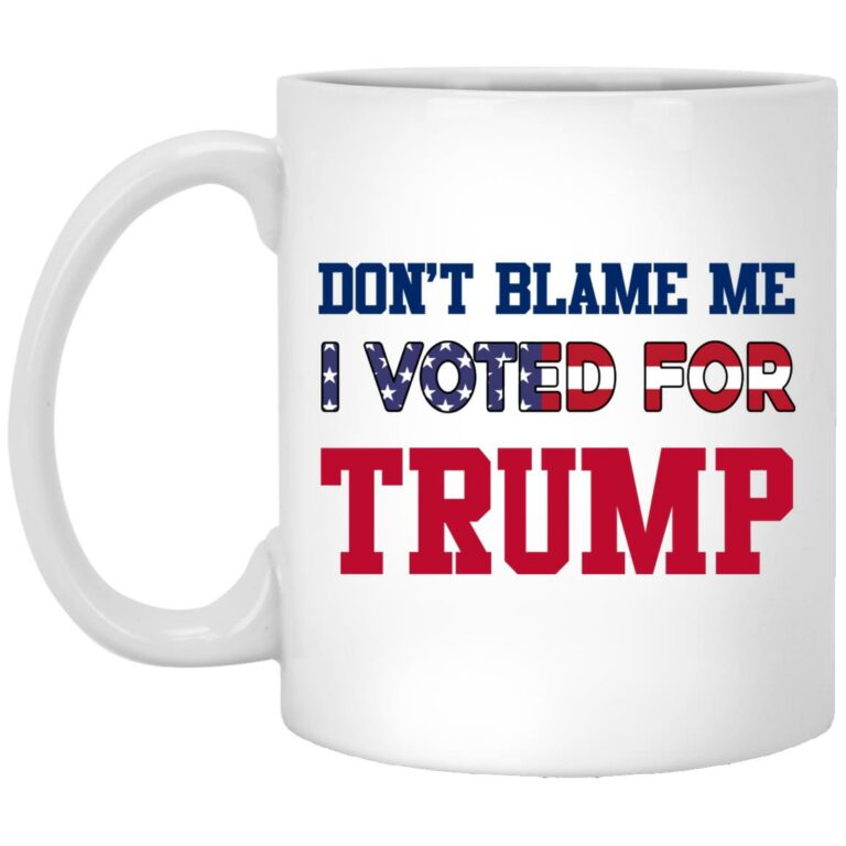 Blame Mug, White, 11 oz. White Mug