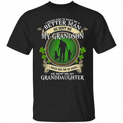 I Asked God To Make Me A, Black, Unisex T-Shirt
