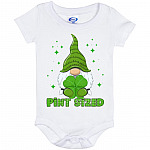 Pint Sized Gnome baby, White, Baby Onesie - 06 Month