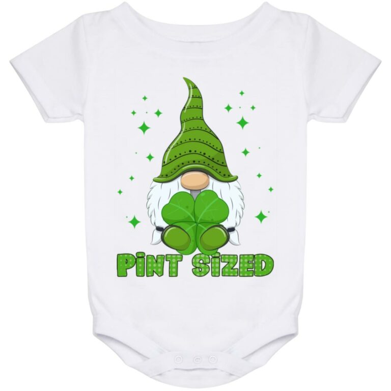 Pint Sized Gnome baby, White, Baby Onesie - 24 Month