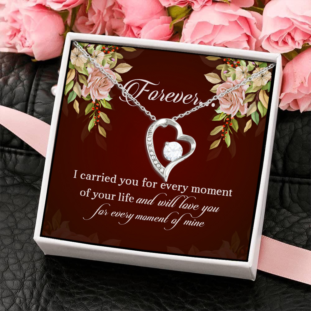 2HP. Carried You Forever Love Necklace (Silver) 4