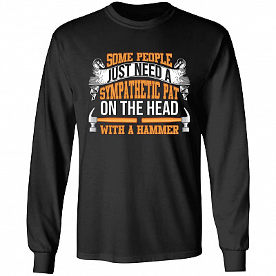 Funny Hoodie, Black, Long Sleeve