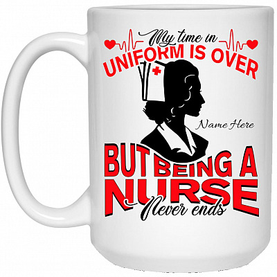 15 oz. White Mug