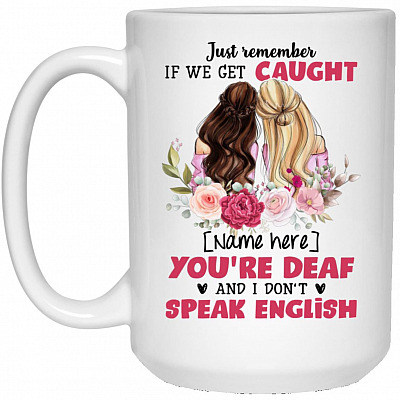 15 oz. White Mug