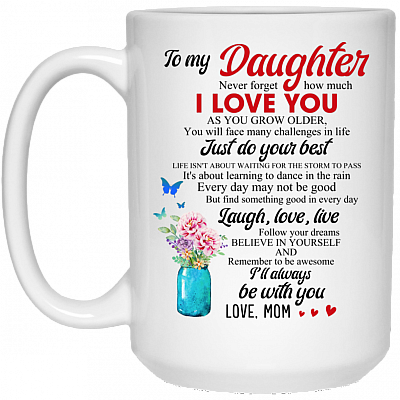 15 oz. White Mug