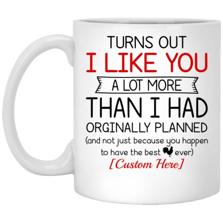 Personalized Turns, White, 11 oz. White Mug