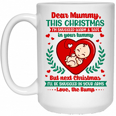 15 oz. White Mug