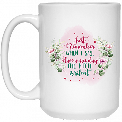 15 oz. White Mug