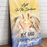 Light In The Darkness Canvas Poster