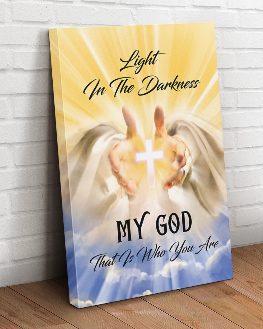 Light In The Darkness Canvas Poster