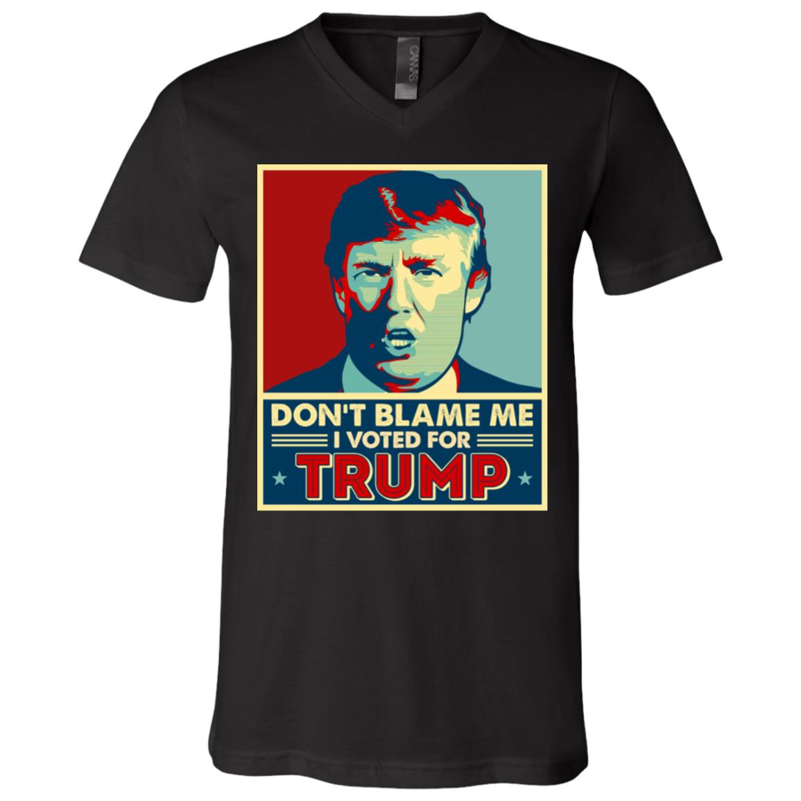 Don't Blame Me T shirt V neck, Black, V-Neck T-Shirt