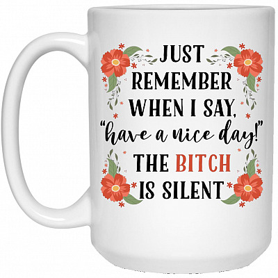 15 oz. White Mug