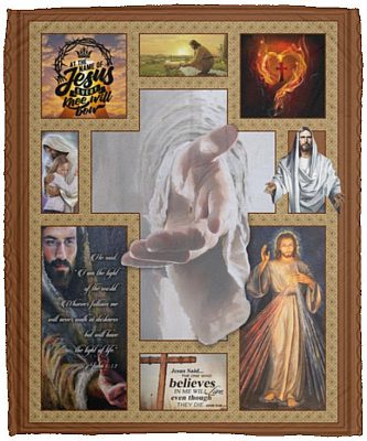 I Am The Light Of The World, White, Cozy Plush Fleece Blanket - 50x60