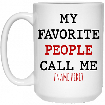 15 oz. White Mug