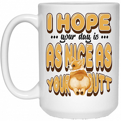 15 oz. White Mug