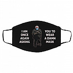 berns mask, Black, Cloth Face Cover – Medium/Large