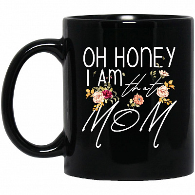 11 oz. Black Mug