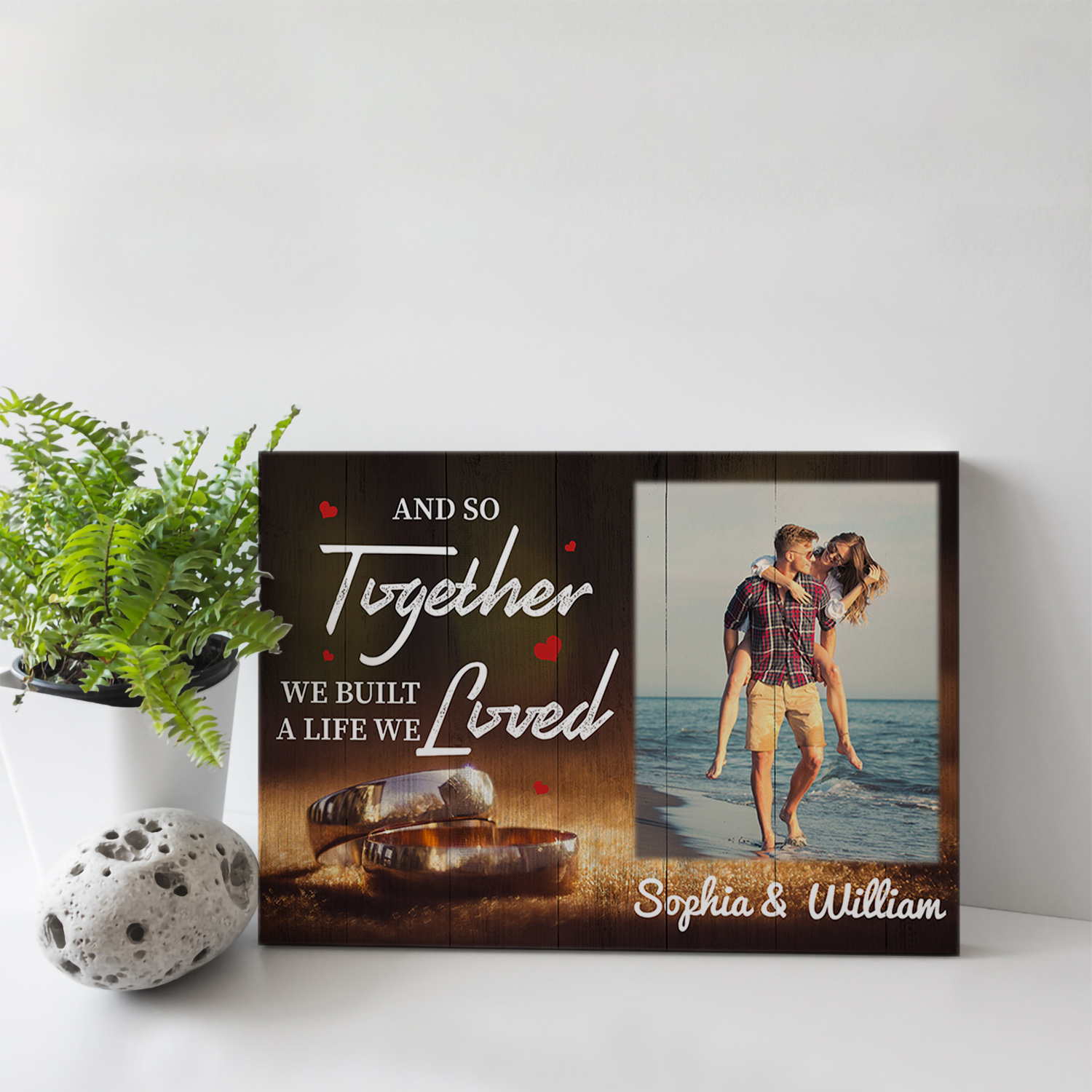 6VT. And So Together We Built A Life Custom canvas mk3