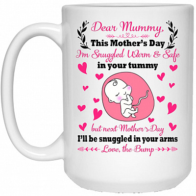 15 oz. White Mug