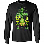 luck hoodie, Black, Long Sleeve