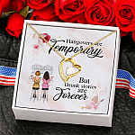 Hangovers Are Temporary Drunk Stories Are Forever Best Friend Gift Forever Love Pendant Necklace