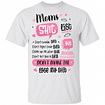 Mom Shit Li, White, Unisex T-Shirt