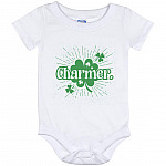 Charmer Baby Onesie, White, Baby Onesie - 12 Month