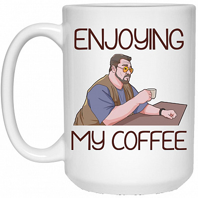 15 oz. White Mug