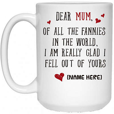 15 oz. White Mug