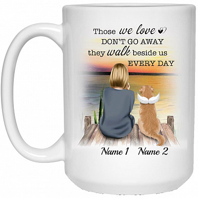 15 oz. White Mug