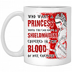 princess mug, White, 11 oz. White Mug