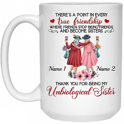 15 oz. White Mug