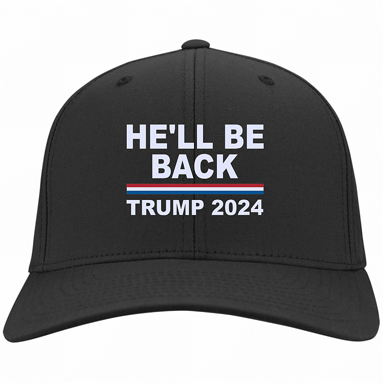 Trump 2024 Hat, Black, Twill Cap