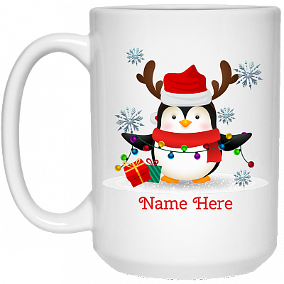 15 oz. White Mug