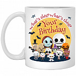 bday mug, White, 11 oz. White Mug