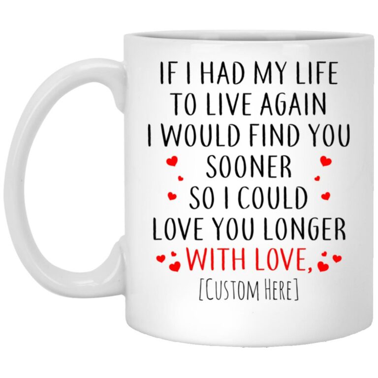 Personalized If I Had Mug, White, 11 oz. White Mug