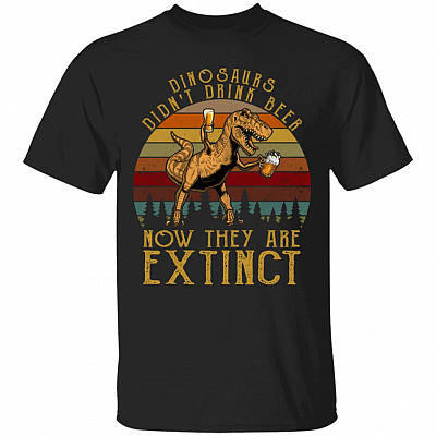 DINO SHIRT, Black, Unisex T-Shirt