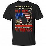 Bunch Of Us Old Men, Black, Unisex T-Shirt