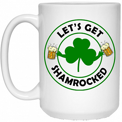 15 oz. White Mug
