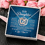 12Th. Believe Deep In Your Heart Viking Daughter 2 Interlocking Hearts Necklace 4