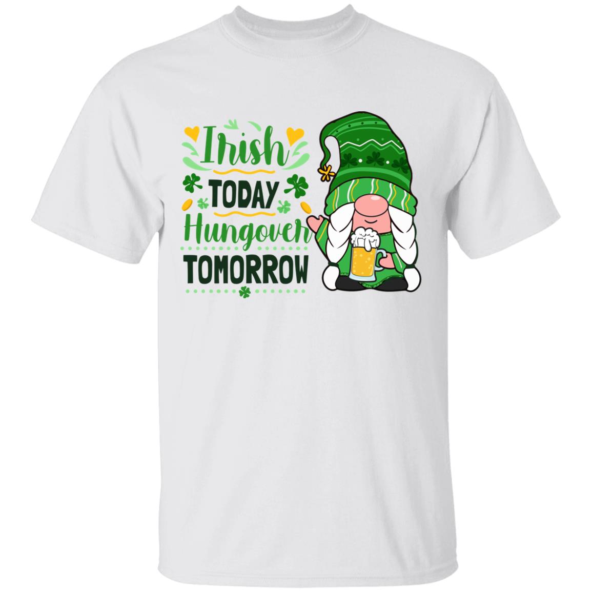 Shamrock Shirt, White, Unisex T-Shirt