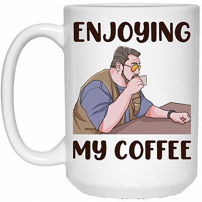 15 oz. White Mug