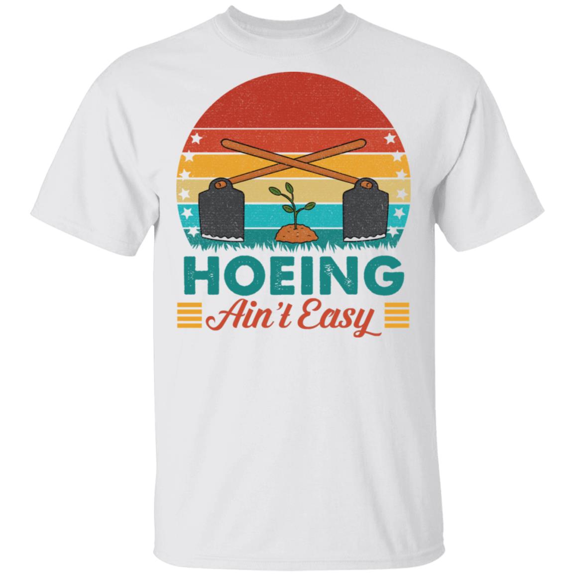 Vintage Hoeing, White, Unisex T-Shirt