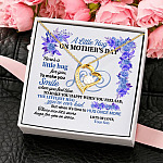 A Little Hug On Mothers Day Here Is A Little Hug For You Gift From Son Forever Love Pendant Necklace