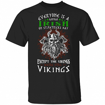 Everyone Is A Little Irish, Black, Unisex T-Shirt