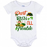 Part Irish baby onesie, White, Baby Onesie - 12 Month